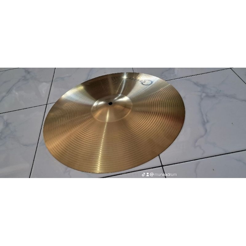 Jual cymbal 16 inchi simbal crash brass kuningan import original merk ...
