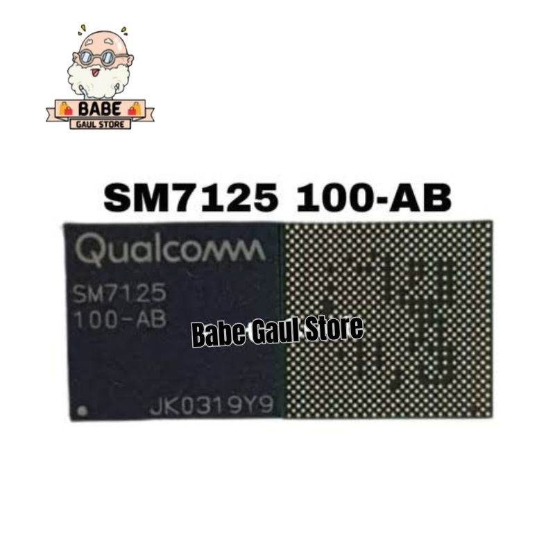 Jual IC CPU SM7125 100-AB REDMI NOTE 9 PRO OPO RENO 4 ORIGINAL SM 7125 ...