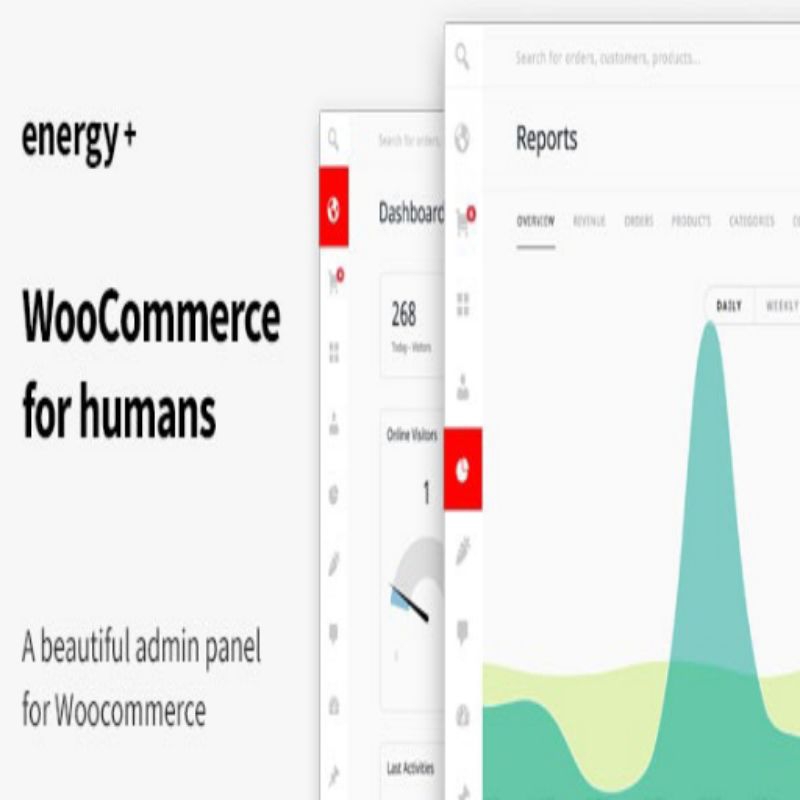 Jual Energy+ A beautiful admin panel for WooCommerce | Shopee Indonesia