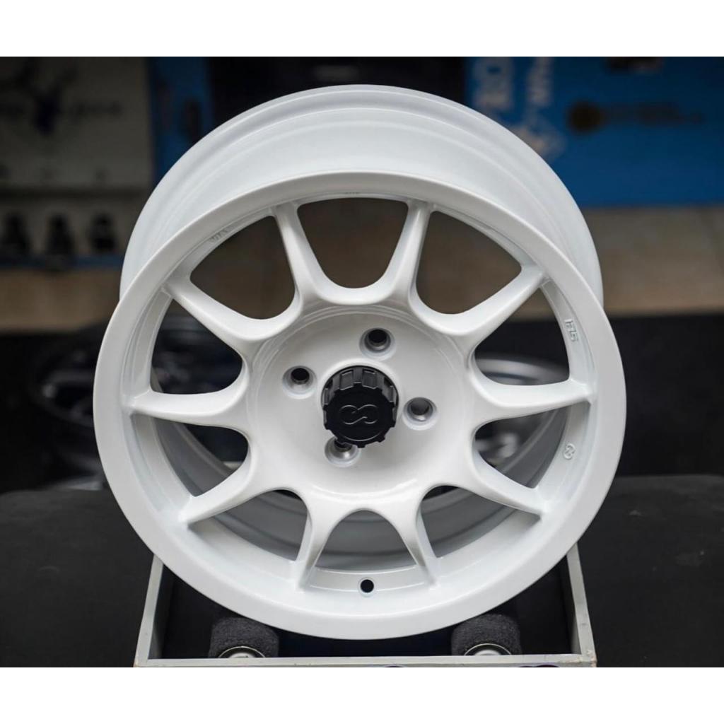 Jual VELG ENKEI IRS R15 PCD 4x100 LEBAR 6.5 ET 40 WARNA WHITE - VELG ...