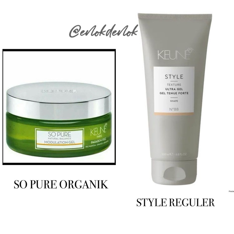 Keune So Pure Modulation Gel – 200 Ml, Ultra Stark, Nicht Klebrig, Mit Orangen- Und Palmarosa-Duft