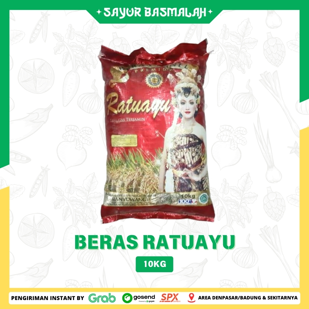 Jual Beras Ratu Ayu 10kg - Sayur Basmalah | Shopee Indonesia