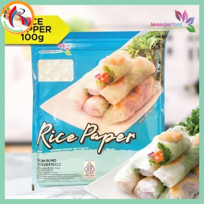 Jual Rice Paper JSF 10 Lembar HALAL | Kulit Lumpia | Shopee Indonesia