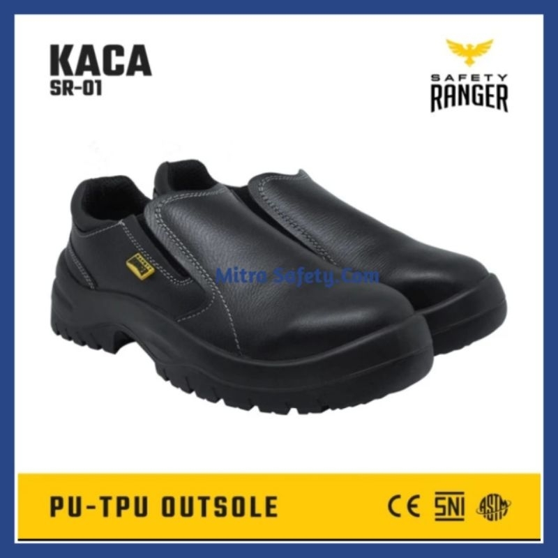 Jual Sepatu Safety Ranger Kaca Promo / Safety Shoes Ranger Original ...