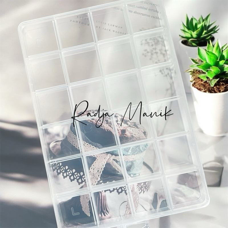 Jual Kotak Penyimpan Manik Manik Box Sekat 24 Kotak Sekat | Shopee ...