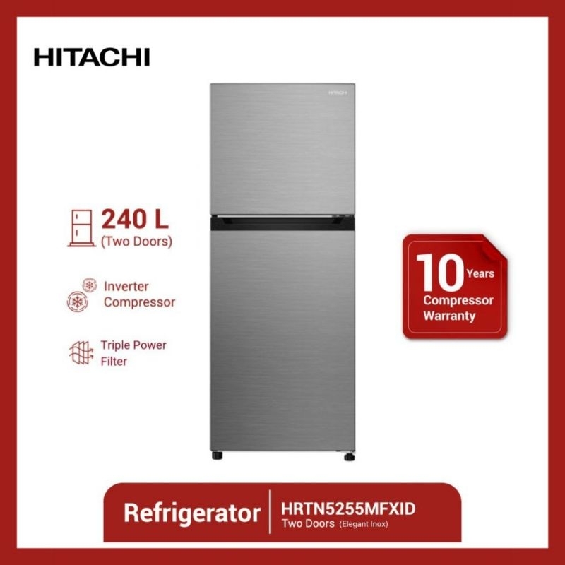 Jual HITACHI Kulkas 2 Pintu Two Door Refrigerator Inverter ...