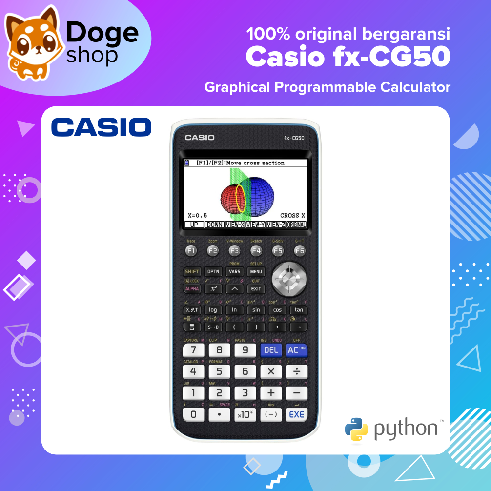 Jual Casio fx-CG50 CG 50 Prizm Graphing Calculator Programmable ...