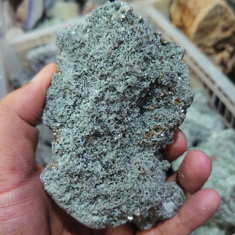 Jual kristal pirit cube pyrite alami stone ukuran 5/8 cm | Shopee Indonesia