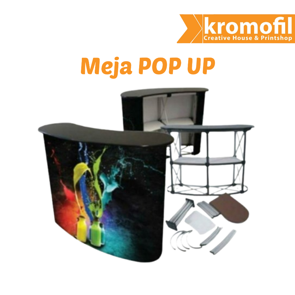Jual PAKET - Backdrop + Meja POP UP (Backwall untuk Pameran seminar 3x2 ...