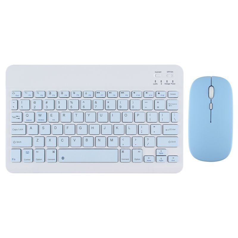 Jual Keyboard Mouse Wireless Set 10 Inchi Universal | Shopee Indonesia