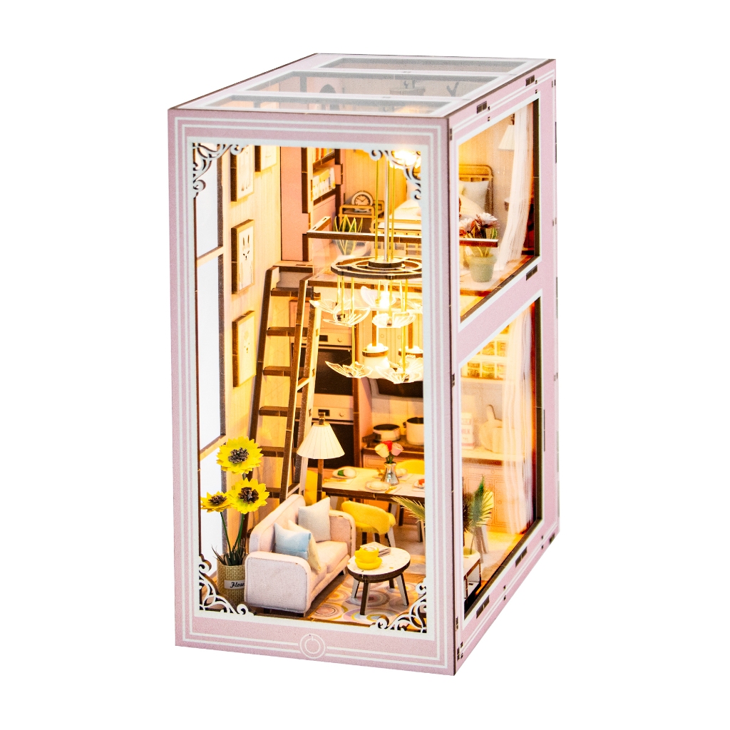 Jual DIY RAKIT BOOK SERIES CRAFT BOOK NOOK SELF INSERT LIVING AND ...