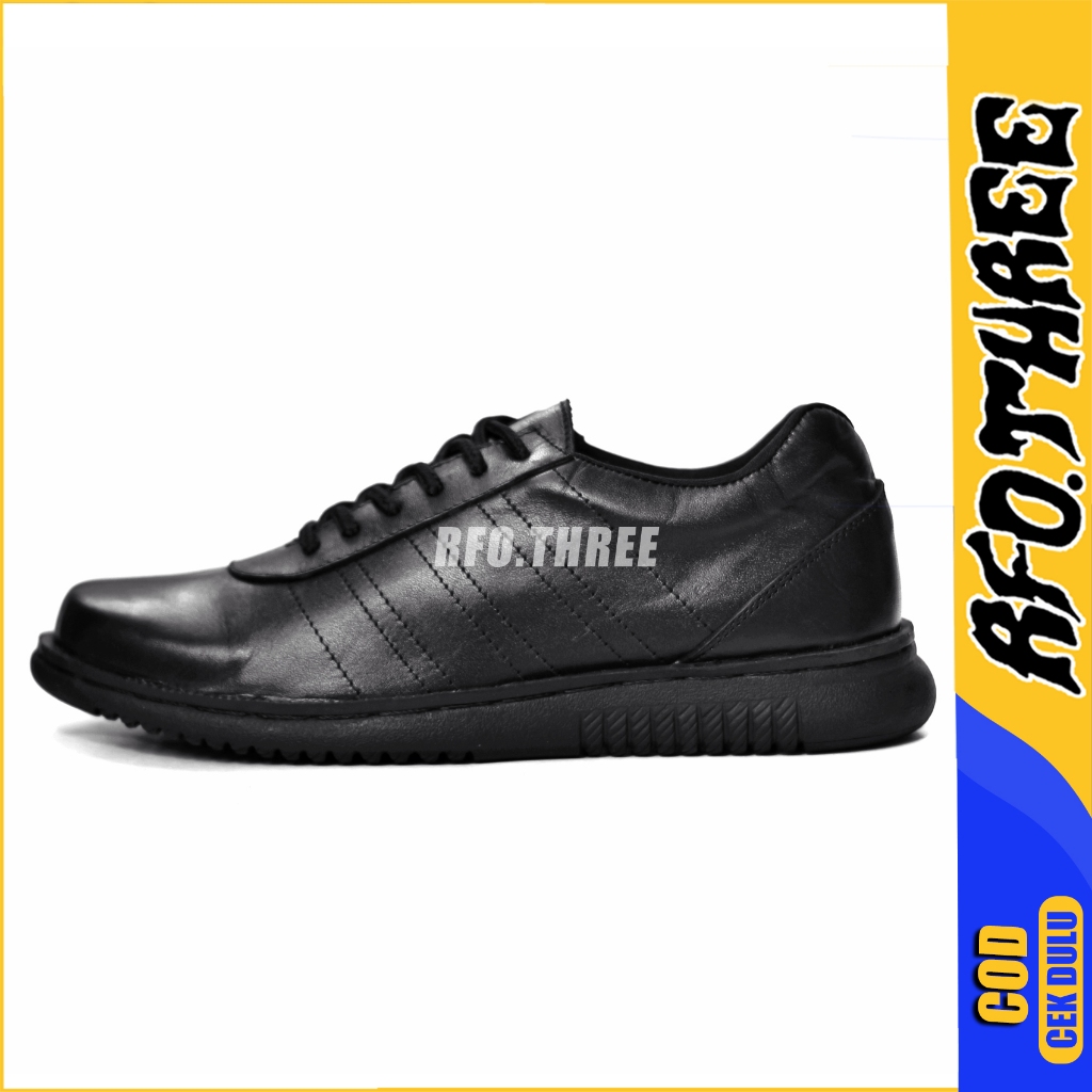 Jual RFOTHREE Talbi - Sepatu Pantofel Hitam Formal Oxford Kulit Asli ...