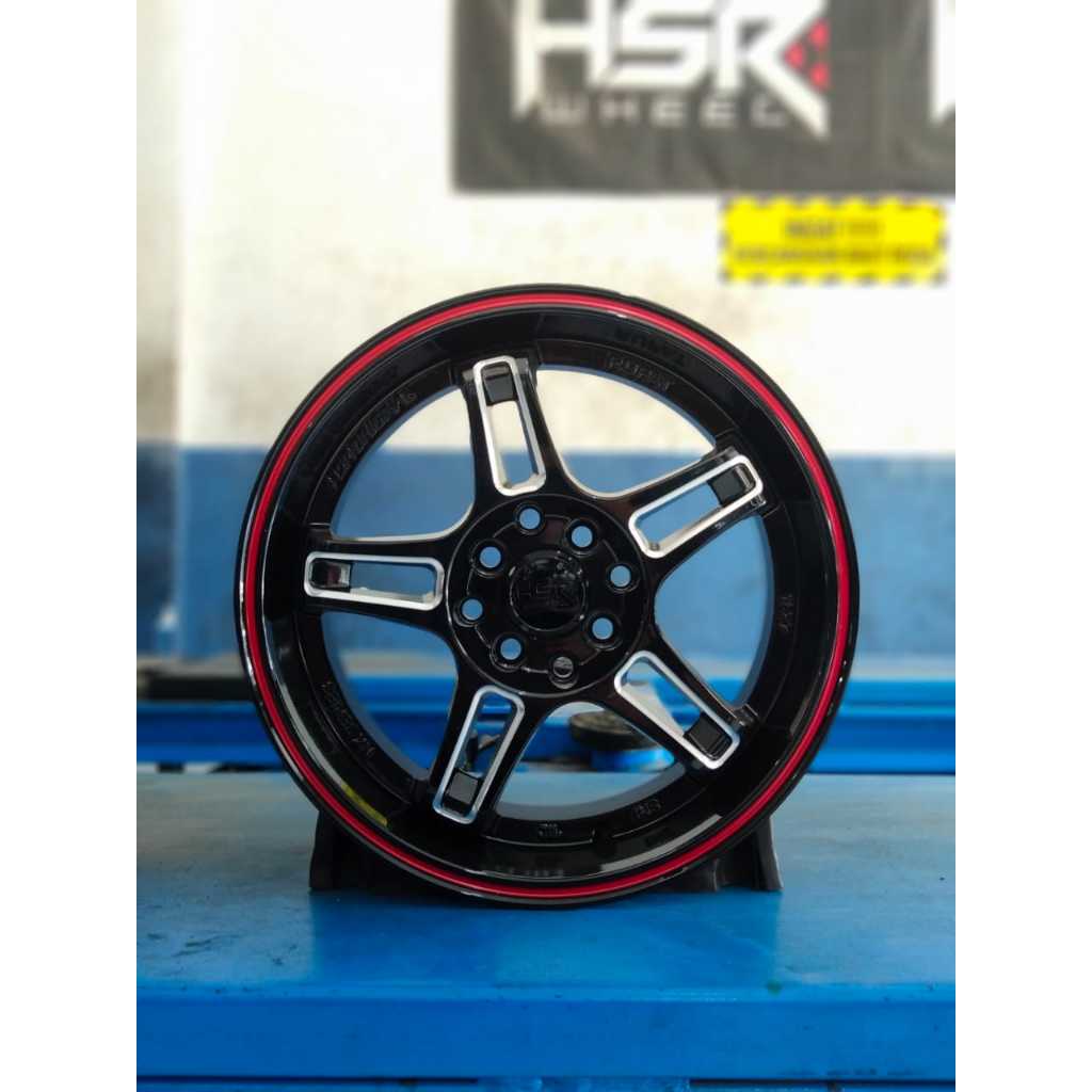 Jual Velg Mobil Model Bintang R16 HSR Velg Racing Ring 16 Lebar 7 ET 42 ...