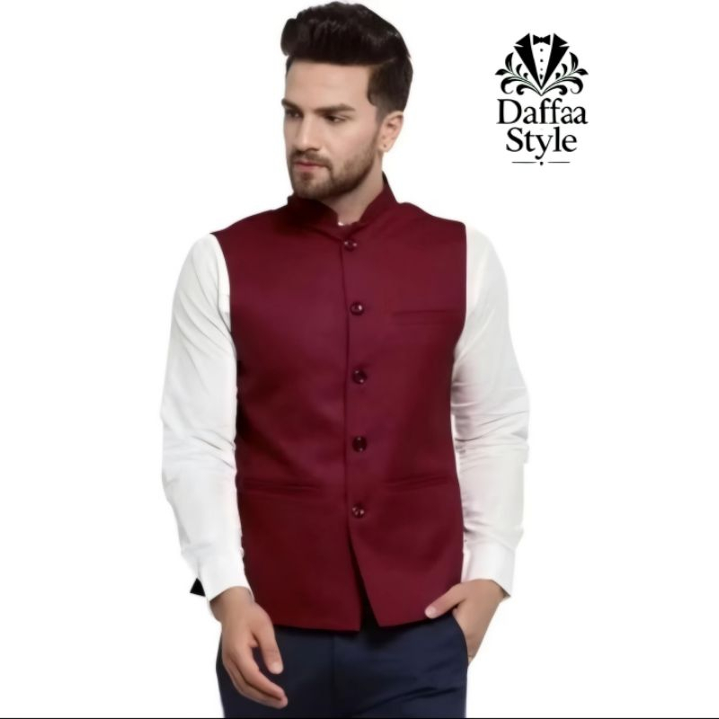Jual Rompi muslim/Rompi Mandarin style Pakistan | Shopee Indonesia