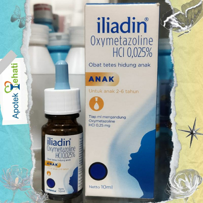 Jual Iliadin Anak 10 mL Nasal Drops Obat Tetes Hidung Anak | Shopee ...