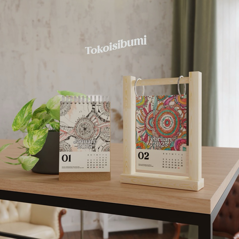 AmazingSpark 54-teiliges Boho-Kalender-Pinnwand-Set – Mit Verstellbarer Halterung, Für Klassenzimmer & Zuhause
