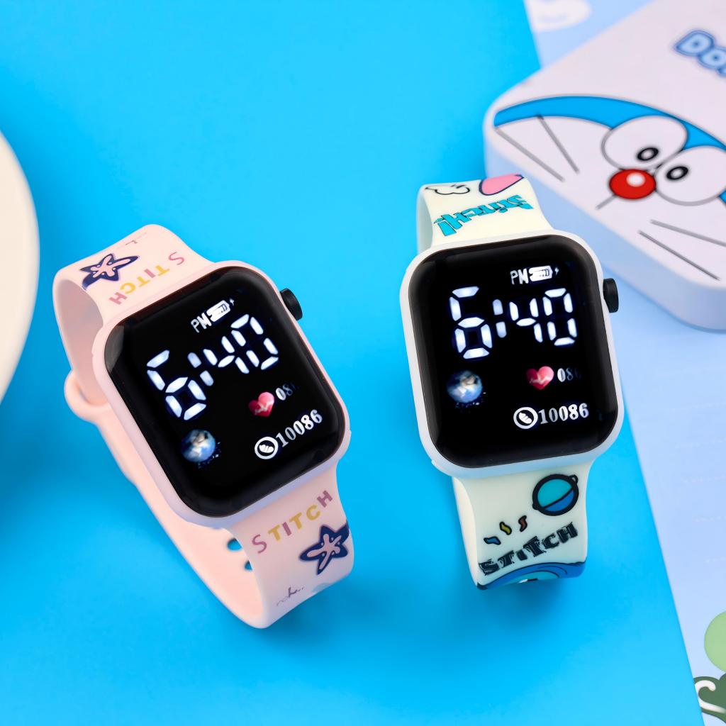 Jual Jam tangan anak Lucu Karakter Labubu - Jam Tangan Digital Labubu ...