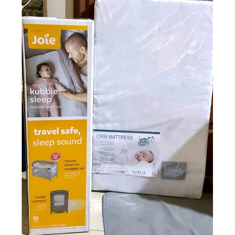 Jual Joie Kubbie Sleep Travel Cot + Crib Matress / Baby Box (Satelite ...
