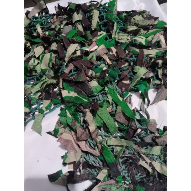 Jual SAMARAN RANSEL HELM TNI 1 SETEL / SAMARAN HELM | Shopee Indonesia