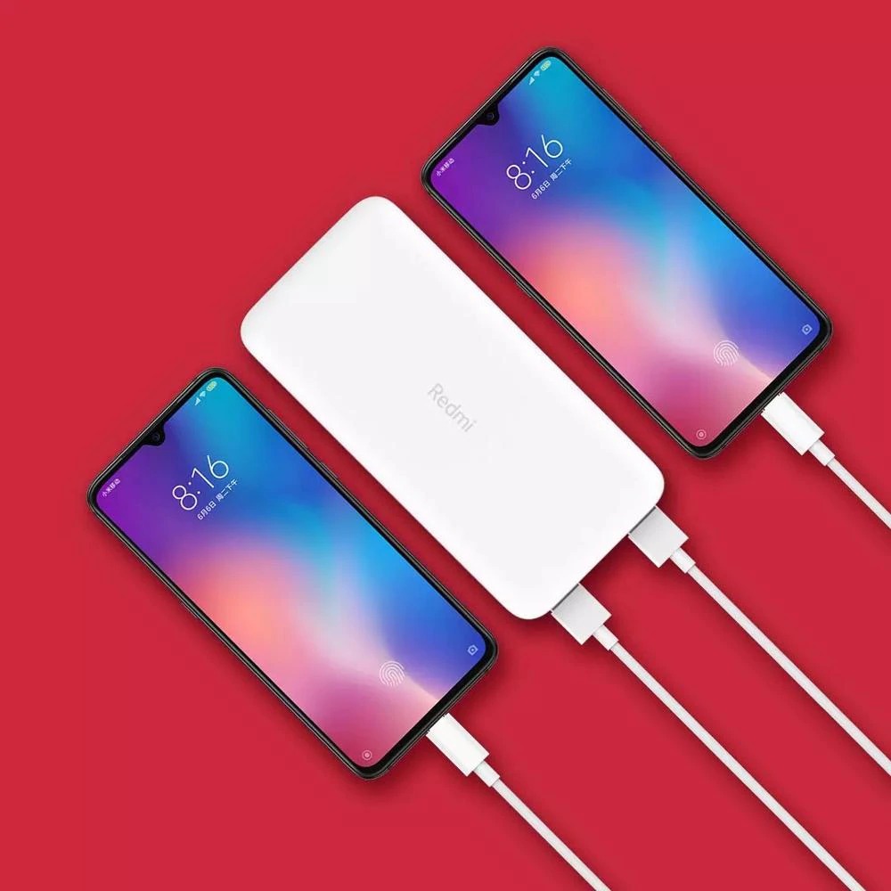 Jual Xiaomi Redmi Power Bank 2 Port USB 10000mAh - PB100LZM - White ...