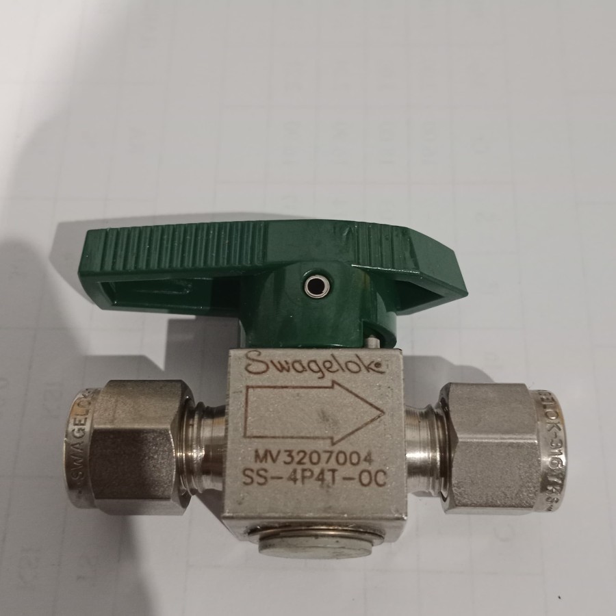Jual SS-4P4T-OC Ball valve 1/4
