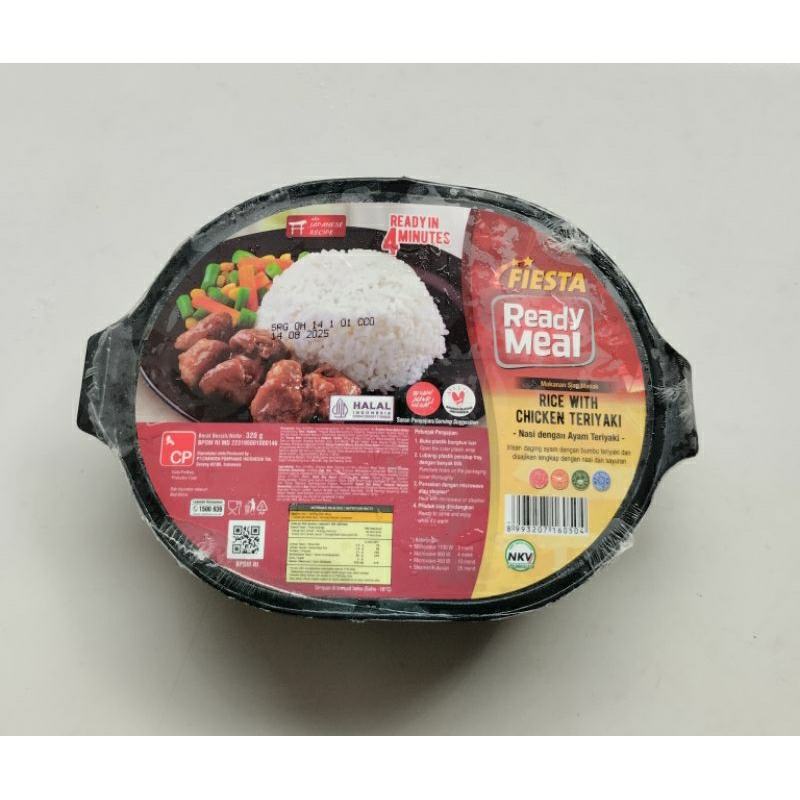 Jual Fiesta Ready Meal Rice With Chicken Teriyaki 320 gr | Shopee Indonesia