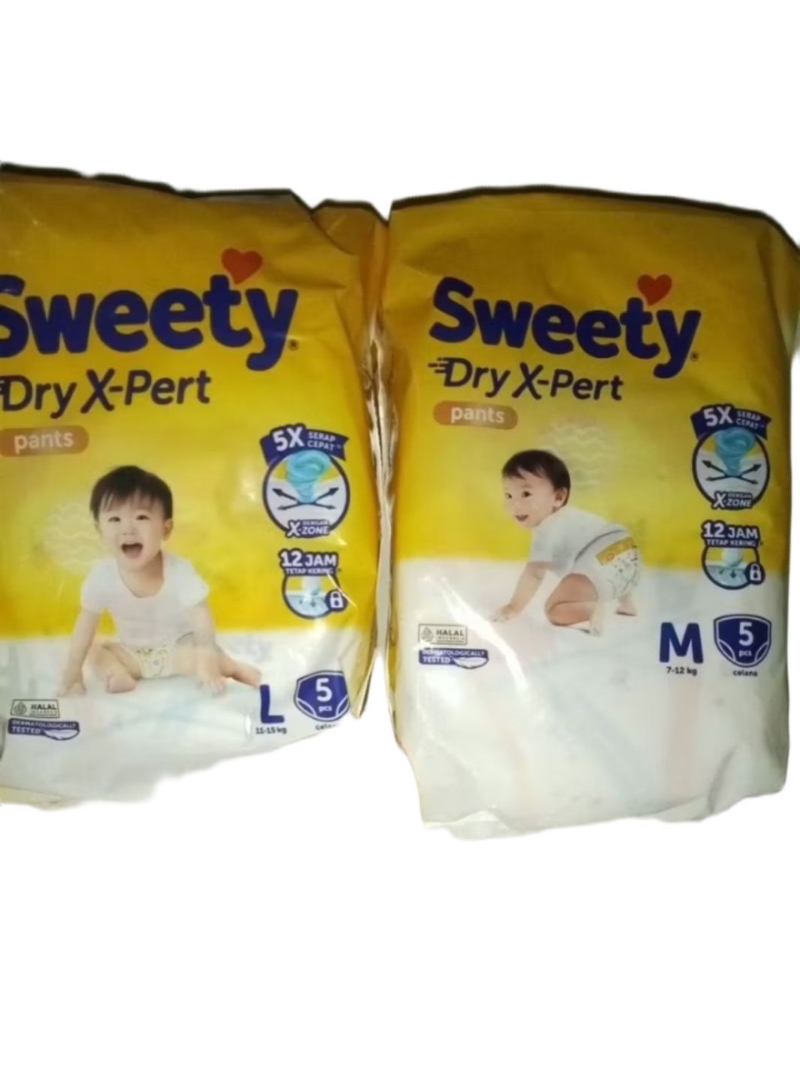 Jual sweety bronze minipack M5 / L5 popok celana sekali pakai MURAH ...