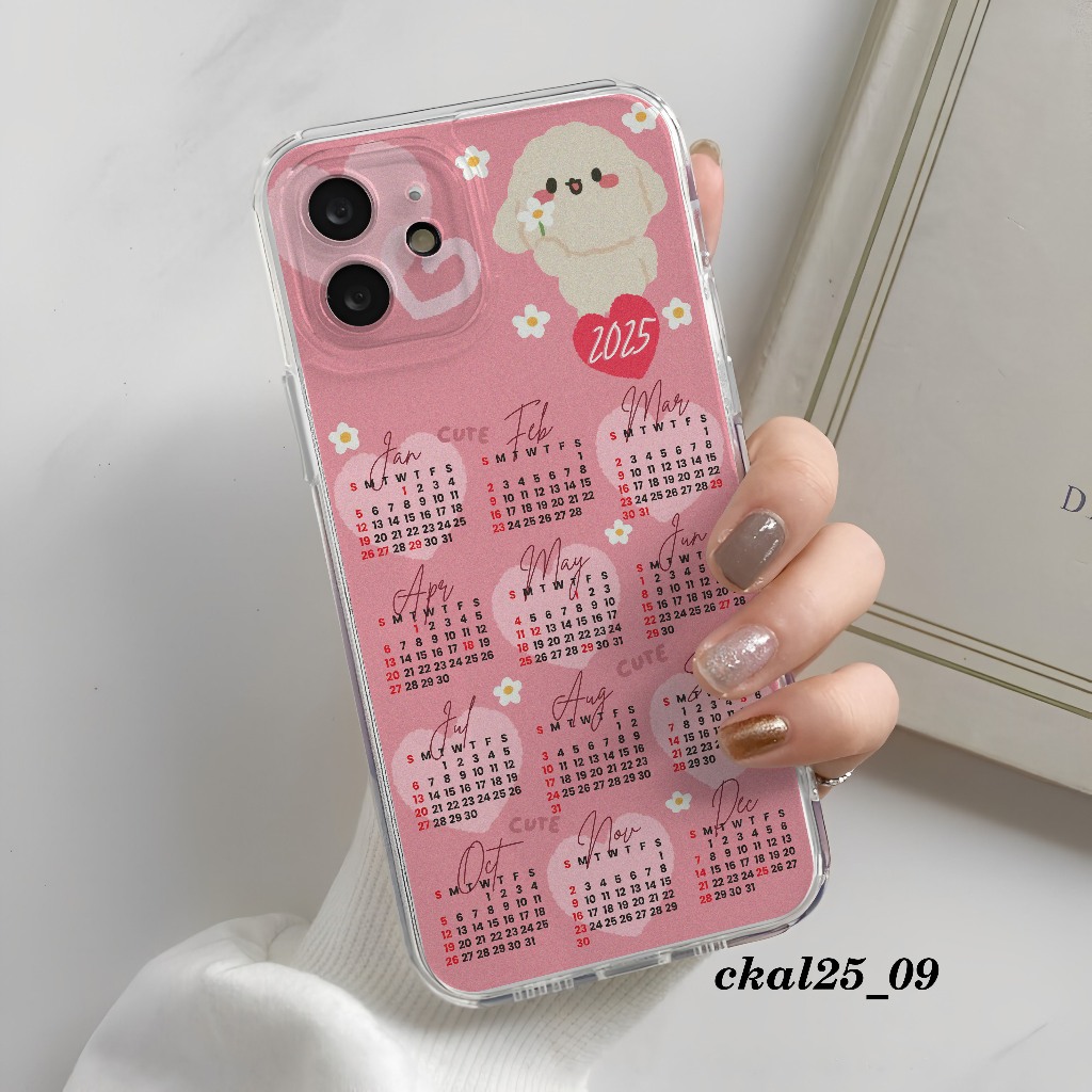 Jual Case Custom Design Kalender 2025 / Calendar Case 2025 Softcase ...
