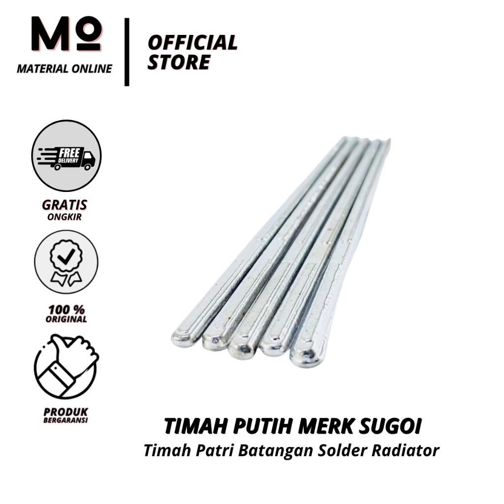 Jual Timah Patri Super Batangan Timah Solder Radiator Merk Sugoi untuk ...