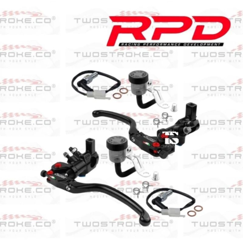 Jual Master Rem RPD Merah 17 Mm 15 Mm Original By RPD // Master Rem RPD ...