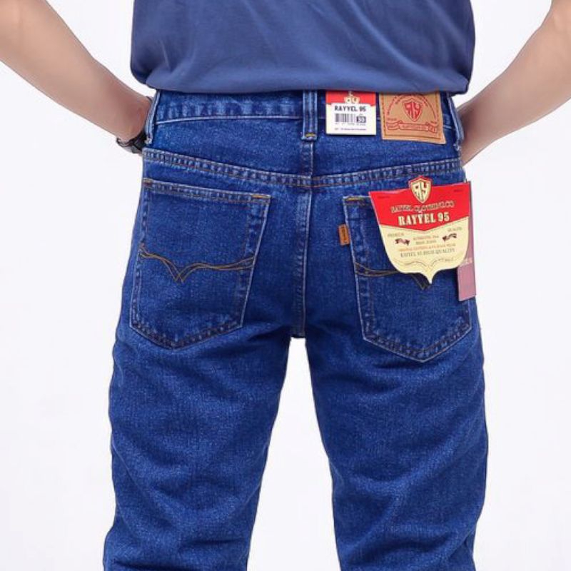 Jual CELANA LEA ORIGINAL PREMIUM JEANS PRIA STANDAR REGULER / CELANA