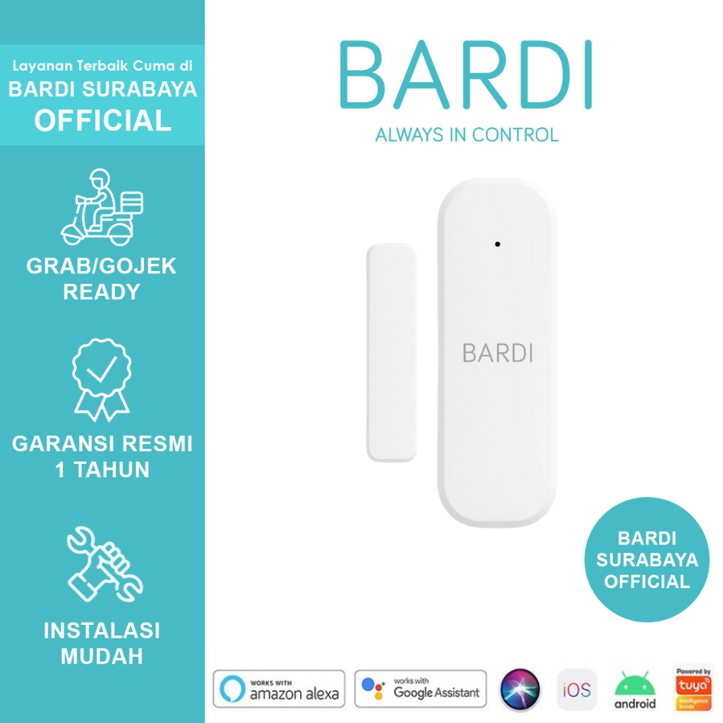 Jual BARDI Smart Zigbee Door Sensor Window Sensor Door & Window Sensor ...