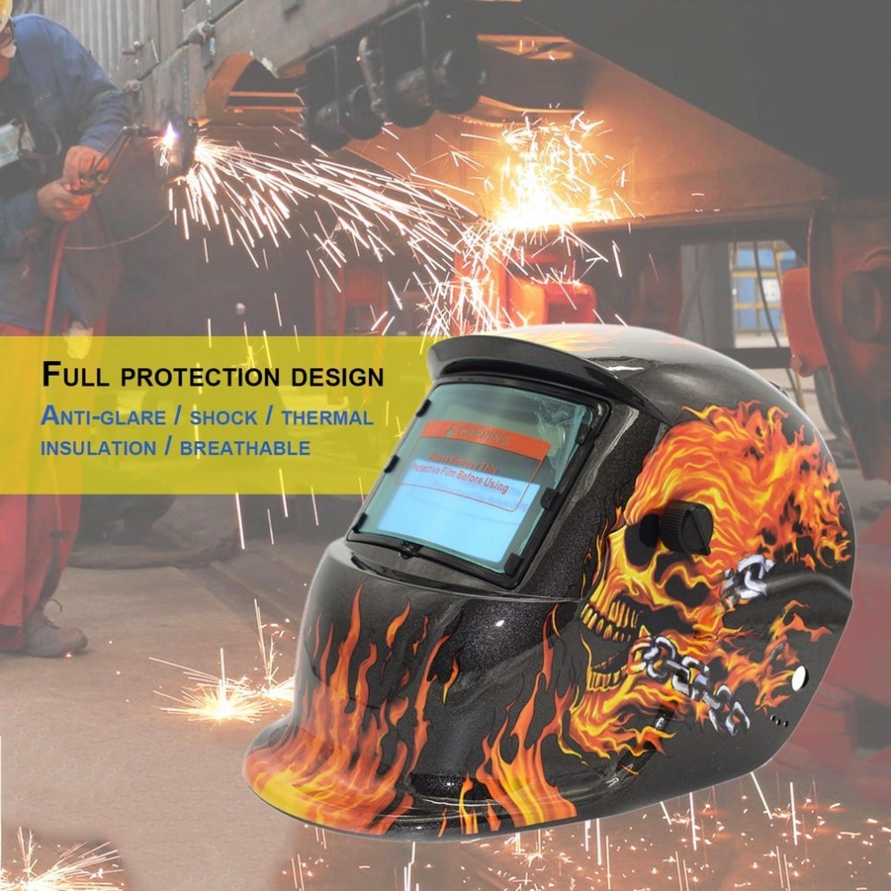 Jual Helm Las Otomatis Auto Darkening Automatic Welding Helmet Mask