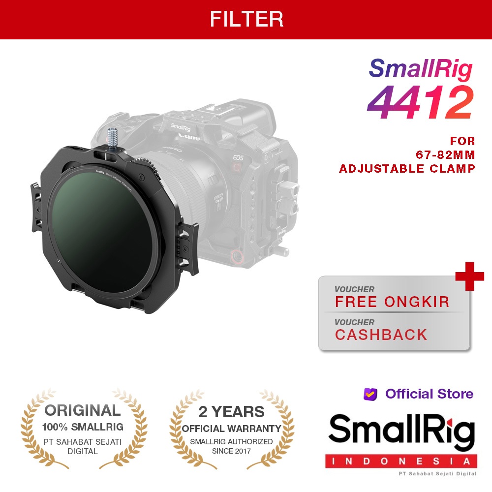 Jual SmallRig Filter Kit with Adjustable Clamp 4412 | Shopee Indonesia