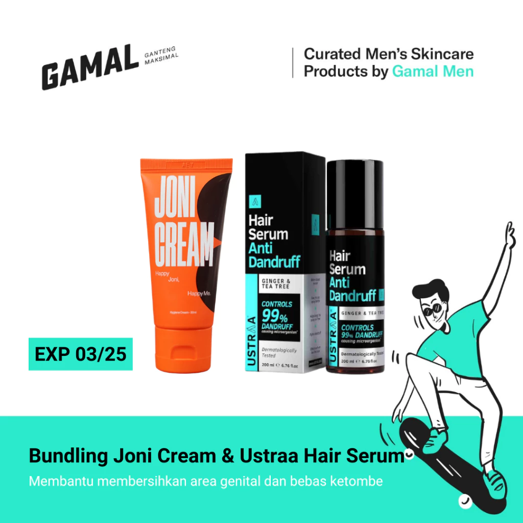 Bundling Joni Cream & Ustraa Hair Serum