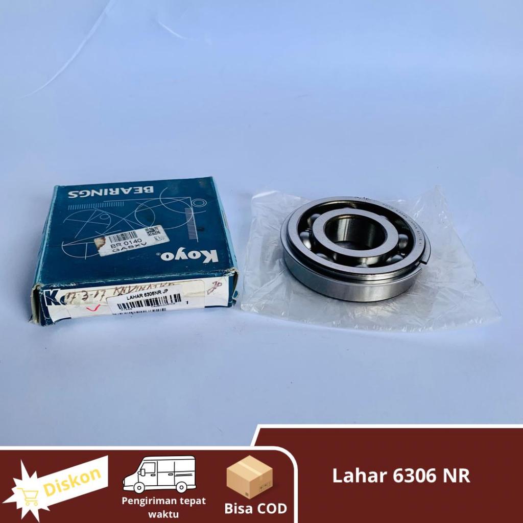 Jual Bearing 6306NR|Lahar Transmisi Depan T120 KOYO JAPAN ORIGINAL ...
