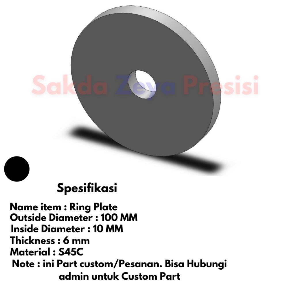 Jual CUSTOM RING PLATE REQUEST UKURAN | Shopee Indonesia