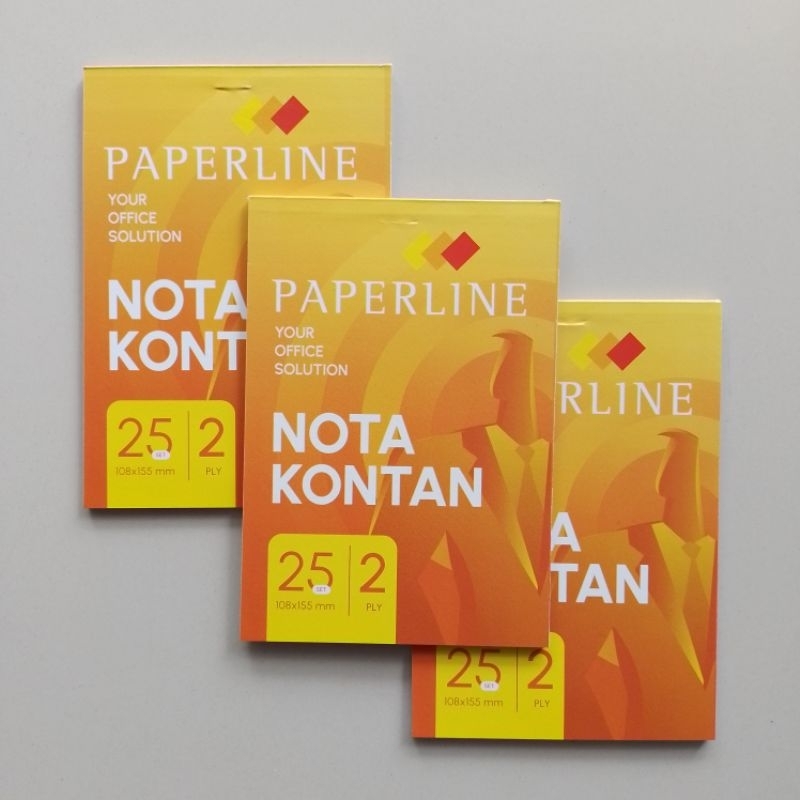 Jual Nota K2 Paperline 2 Ply ( Pak ) [ Original ] | Shopee Indonesia