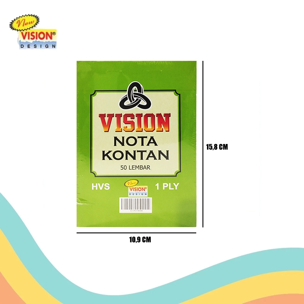 Jual BUKU NOTA KECIL 1 PLY VISION (1 PCS) | Shopee Indonesia