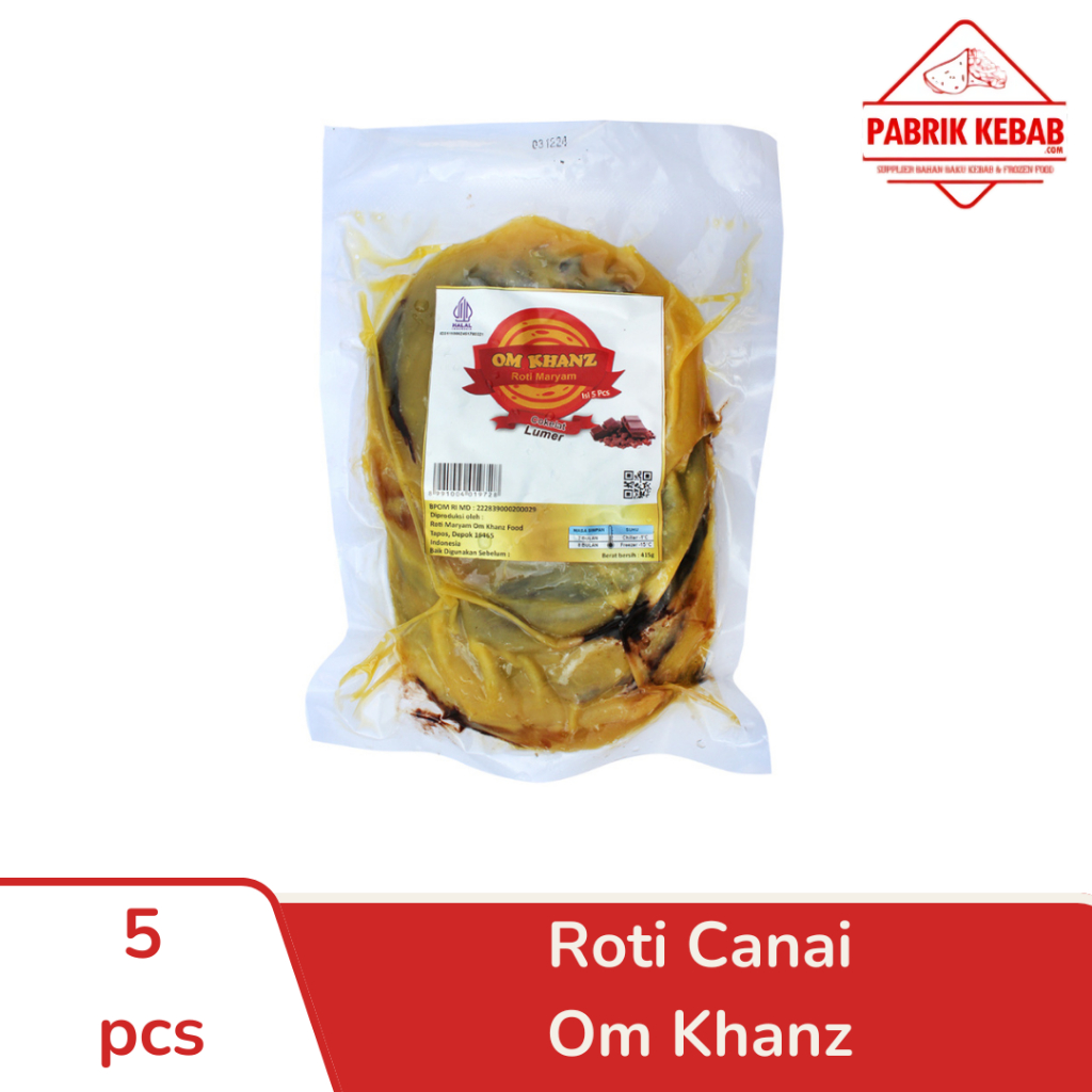 Jual Om Khanz Roti Maryam Coklat Isi 5pcs | Shopee Indonesia