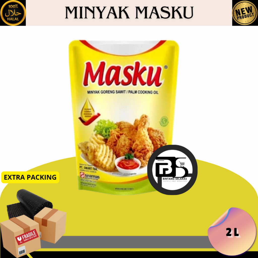 Jual MINYAK GORENG MASKU POUCH 2L | Shopee Indonesia