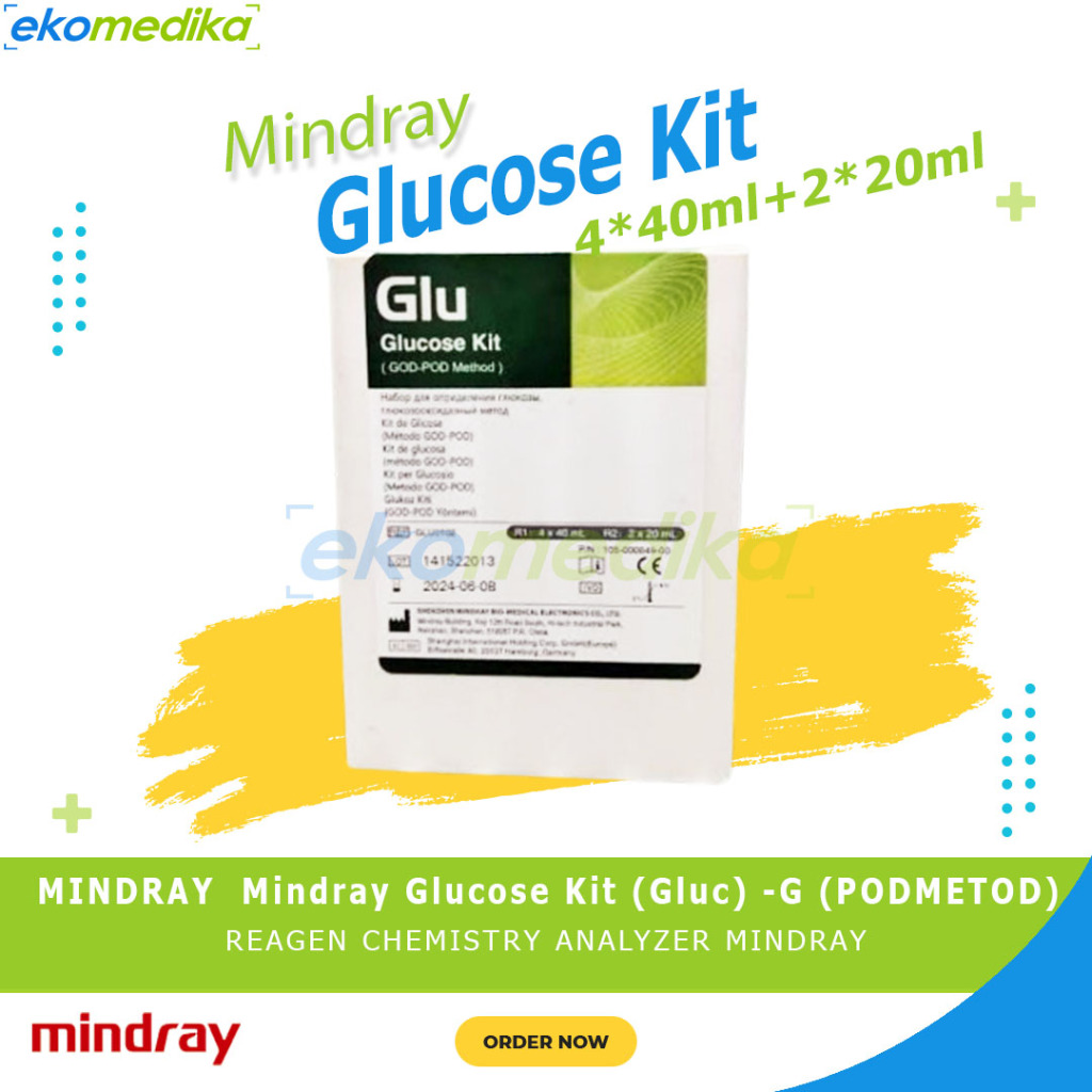 Jual Reagent Mindray Glucose Kit (Glu) 4x35ml + 2x18ml | Shopee Indonesia