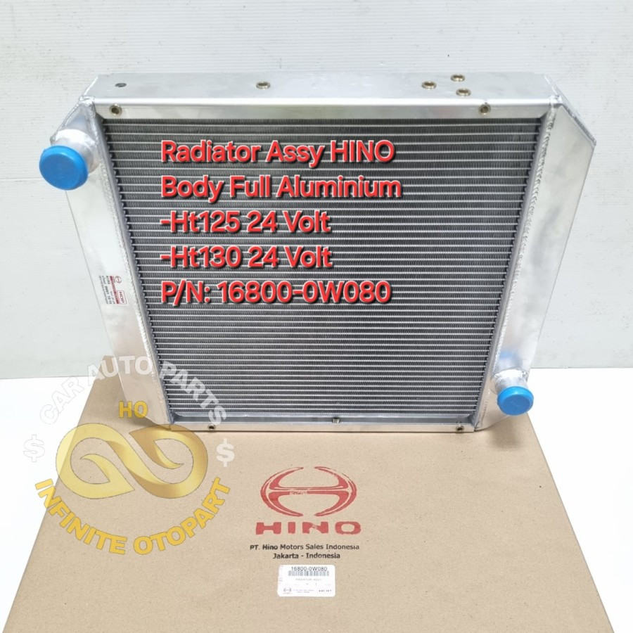 Jual RADIATOR ASSY HINO DUTRO DYNA HT125 HT130 24V | Shopee Indonesia