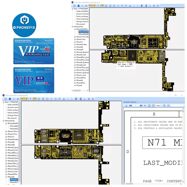 JC Drawing JCID Schematic Activation Code 3 dan 12 Bulan