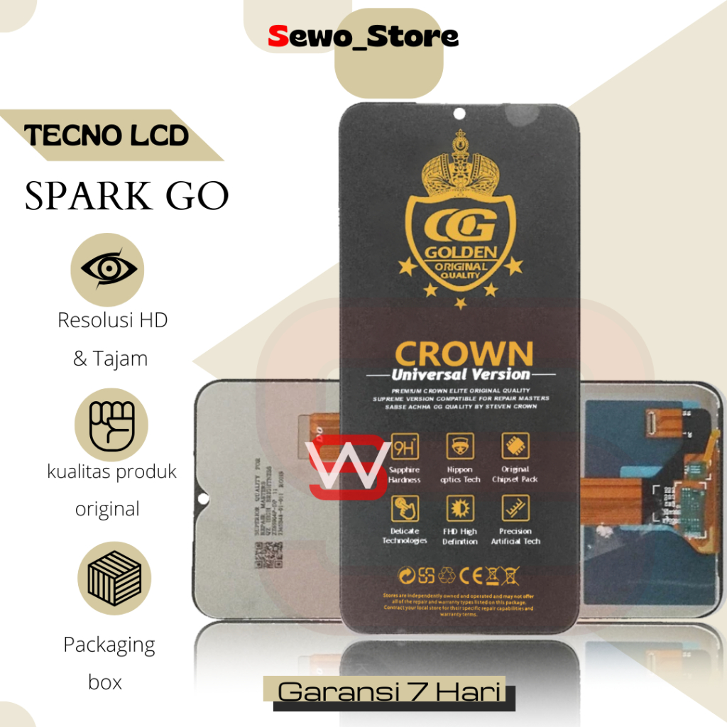 Jual LCD TOUCHSCREEN TECNO SPARK GO 2022 / POP 5 LTE / POP 5 PRO / KG5 ...