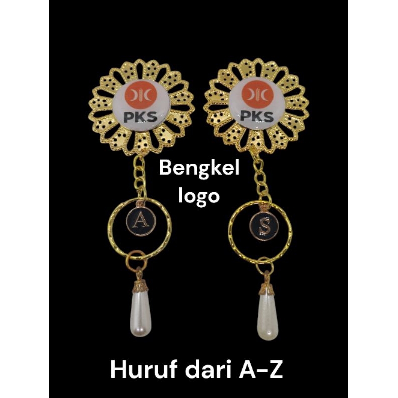 Jual Bros rumbai inisial huruf logo PKS | Shopee Indonesia