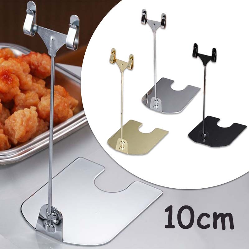 Jual 10cm Table Menu Stand Penjepit Harga Price Tag Menu Display Card ...