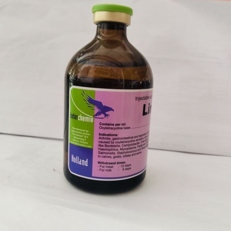 Jual LIMOXIN 50 isi 100 ml Antibiotik Hewan Spe ktrum Luas ...
