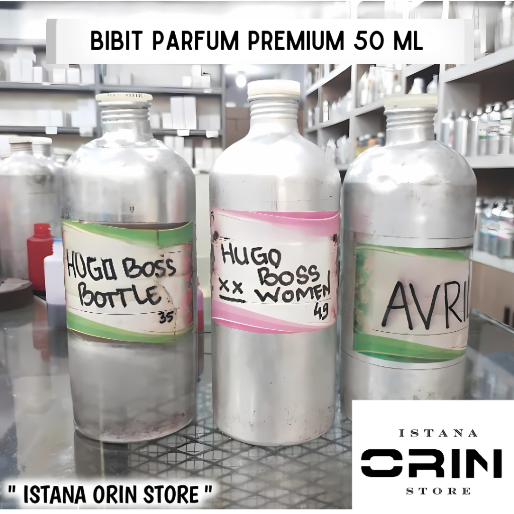 Jual BIBIT PARFUM MURNI PREMIUM ISI 50 ML NON AL-KOHOL TANPA