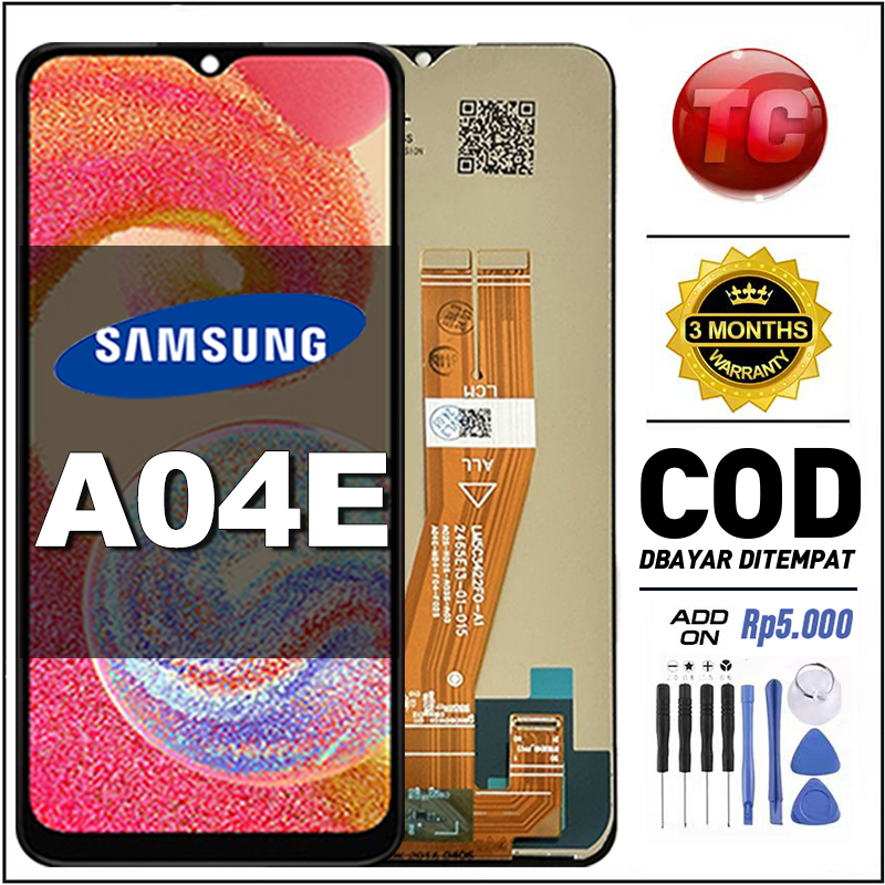 Jual LCD Samsung A04E Original 100% Fullset Asli Ori Touchscreen ...